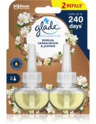 Glade Sensual Sandalwood & Jasmine пълнител за електрически дифузер дуо 2x20 мл.