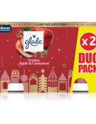 Glade Twinkling Apple & Cinnamon подаръчен комплект 2x112 гр.