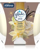 Glade Vanilla Cream Cookies ароматна свещ 204 гр.
