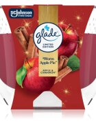 Glade Warm Apple Pie ароматна свещ 204 гр.