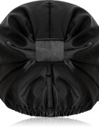 GLOV Anti-Frizz Satin Sleep Cap сатенен тюрбан За коса Black 1 бр.