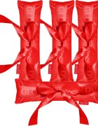 GLOV CoolCurl Ribbon Rollers аксесоар за оформяне на къдрици Red 4 бр.