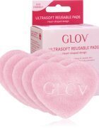 GLOV Heart-Shaped Ultrasoft тампони за почистване на грим които могат да се перат 5 бр.
