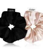 GLOV Scrunchies M ластици за коса Sparkling Wine/Black 2 бр.