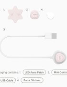 GLOV Supernova Acne Spot Treatment Patch третираща LED маска 1 бр.