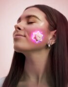 GLOV Supernova Acne Spot Treatment Patch третираща LED маска 1 бр.