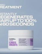 Goldwell Dualsenses Blondes & Highlights 60Sec Treatment интензивна регенерираща грижа за блонд коса и коса с кичури 200 мл.