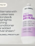 Goldwell Dualsenses Blondes & Highlights Anti-Yellow Conditioner балсам неутрализиращ жълтеникавите оттенъци 1000 мл.