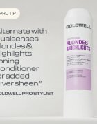 Goldwell Dualsenses Blondes & Highlights Anti-Yellow Conditioner балсам неутрализиращ жълтеникавите оттенъци 200 мл.