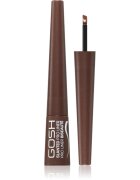 GOSH COPENHAGEN Slanted Pro Liner течни очни линии цвят 003 Matt Brown 2.5 мл.
