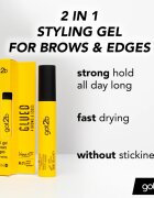 got2b Glued 4 Brows & Edges фиксиращ гел за вежди 2в1 Transparent 16 мл.
