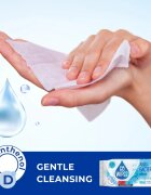 GoWipes Anti-Bacterial Effect D-Panthenol мокри почистващи кърпички с антибактериално действие 60 бр.