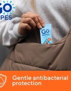 GoWipes Anti-Bacterial Effect освежаващи мокри кърпички с антибактериално действие 10x8 бр.