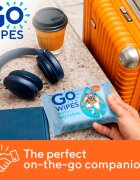 GoWipes Antibacterial освежаващи мокри кърпички с антибактериално действие 20 бр.