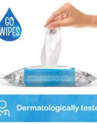 GoWipes Baby 100% Cotton Biodegradable нежни мокри кърпички за бебета за чувствителна кожа 0+ 50 бр.