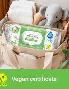 GoWipes Baby Natural Fibers нежни мокри кърпички за бебета за чувствителна кожа 0+ 50 бр.