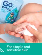 GoWipes Baby Wet Wipes нежни мокри кърпички за бебета за много суха чуствителна и атопична кожа 24 бр.