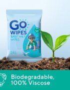 GoWipes Baby Wet Wipes нежни мокри кърпички за бебета за много суха чуствителна и атопична кожа 24 бр.