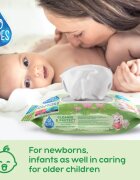 GoWipes Cleanse & Protect Chamomile extract нежни мокри кърпички за бебета с алое вера 50 бр.