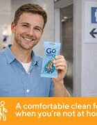 GoWipes Comfort влажна тоалетна хартия 10 бр.
