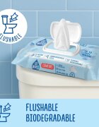 GoWipes Comfort влажна тоалетна хартия за чувствителна кожа 44 бр.