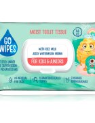 GoWipes For Kids & Juniors влажна тоалетна хартия за чувствителна кожа за деца 44 бр.