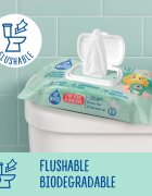 GoWipes For Kids & Juniors влажна тоалетна хартия за чувствителна кожа за деца 44 бр.
