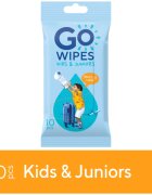 GoWipes For Kids & Juniors влажна тоалетна хартия за деца 10 бр.
