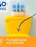 GoWipes For Kids & Juniors влажна тоалетна хартия за деца 10 бр.