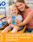 GoWipes For Kids & Juniors влажна тоалетна хартия за деца 10 бр.