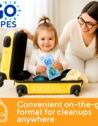 GoWipes For Kids & Juniors влажна тоалетна хартия за деца 10 бр.