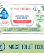GoWipes Procto Care влажна тоалетна хартия за чувствителна кожа 44 бр.
