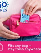 GoWipes Refreshing Wet Wipes освежаващи мокри кърпички за ръце 10x8 бр.