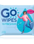 GoWipes Refreshing Wet Wipes освежаващи мокри кърпички за ръце 20 бр.