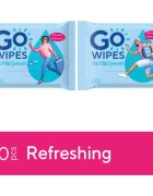 GoWipes Refreshing Wet Wipes освежаващи мокри кърпички за ръце 20 бр.