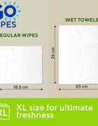 GoWipes Wet Towels освежаващи мокри кърпички 26x20 cm 15 бр.