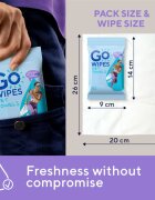 GoWipes Wet Towels освежаващи мокри кърпички 26x20 cm 15 бр.