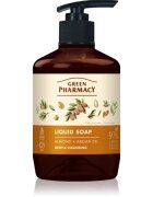 Green Pharmacy Almond & Argan Oil течен сапун за ръце 460 мл.