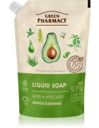 Green Pharmacy Aloe & Avocado течен сапун за ръце пълнител 460 мл.