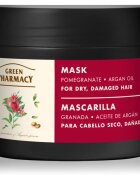 Green Pharmacy Argan Oil & Pomegranate Care Mask интензивна маска за увредена коса 300 мл.