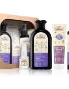 Green Pharmacy Chamomile & Flaxseed oil Set подаръчен комплект за боядисана коса
