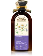 Green Pharmacy Chamomile & Linseed Oil Shampoo грижовен шампоан за боядисана коса 350 мл.