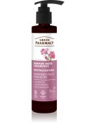 Green Pharmacy Damask Rose & Ceramides Face Emulsion почистваща емулсия за лице 150 мл.