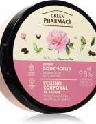 Green Pharmacy Damask Rose & Shea Butter Body Scrub захарен скраб за тяло 200 мл.