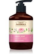 Green Pharmacy Musk Rose & Cotton течен сапун за ръце 460 мл.