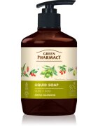 Green Pharmacy Olive & Goji Berry Liquid Soap течен сапун за ръце с дозатор 460 мл.