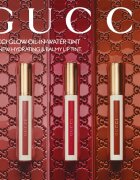 Gucci Beauty Glow Oil-In-Water Tint Liquid Lipstick гланциращо хидратиращо течно червило цвят 217 Valeria Rose 6.5 мл.