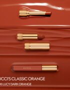 Gucci Beauty Rouge à Lèvres Matte Lipstick матиращо течно червило цвят 308 Lucy Dark Orange 6.5 мл.