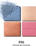 Guerlain Blooming Denim Ombres G палитра сенки за очи лимитирана версия 396 Denim Blossom 6 гр.