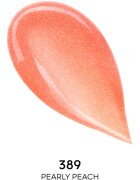 Guerlain KissKiss Bee Glow подхранващ и хидратиращ балсам за устни цвят 389 Pearly Peach 3.2 гр.